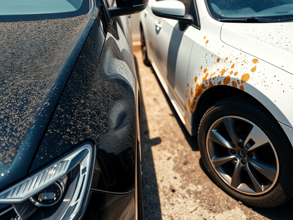 Który kolor auta brudzi się najszybciej – czarny czy biały?